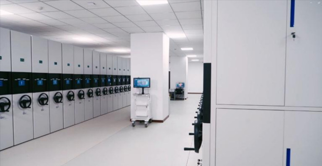 烟台市公共就业和人才效劳中心智能麋集架库房